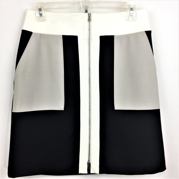 I.N.C - International Concepts - color block skirt - Picture 3 of 8